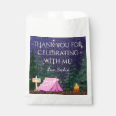 Sachets En Papier Fille Glamping Camping (Devant)