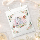 Sachets En Papier Fille rose pâle Fille Cheval fête d'anniversaire (Coupé)