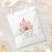 Sachets En Papier Filles mignonne rose princesse Anniversaire de enf (Coupé)