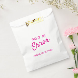 Sachets En Papier Fin d'une erreur