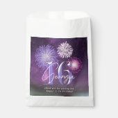 Sachets En Papier Fireworks Sweet 16 Purple ID984 (Devant)