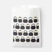 Sachets En Papier Fitness avec kettlebell (Devant)