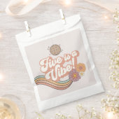 Sachets En Papier Five est une Vibe 5e anniversaire plaques de fête (Coupé)