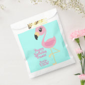 Sachets En Papier Flamant rose rose Fille tropicale 1er anniversaire (Scellé)