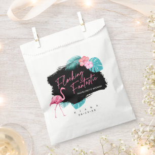Sachets En Papier Flamingo Enterrement de Vie de Jeune Fille Rassemb