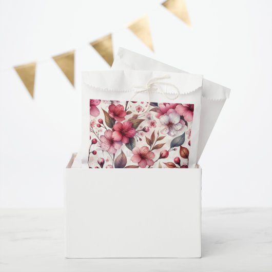 Sachets En Papier Fleur de Cerisier (Fête)