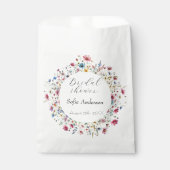 Sachets En Papier Fleur de fête de jardin français (Devant)