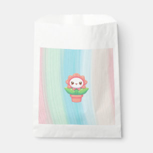 Sachets En Papier Fleur mignonne, capricieuse en pot