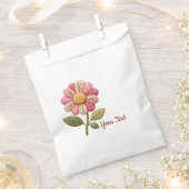 Sachets En Papier Fleur patchwork dans le style country (Coupé)
