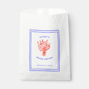 Sachets En Papier Fleur sauvage Bouquet Rustique Whimsical Fête des 