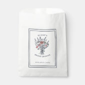 Sachets En Papier Fleur sauvage Bouquet Rustique Whimsical Fête des (Devant)