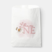Sachets En Papier Fleur sauvage du printemps 1er anniversaire (Devant)
