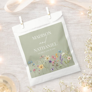 Sachets En Papier Fleur sauvage Fleur Fleur Flore Jardin Mariage