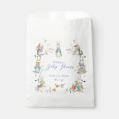 Sachets En Papier Fleur sauvage Peter le Baby shower Rabbit (Devant)