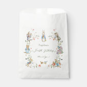 Sachets En Papier Fleur sauvage Peter le lapin Anniversaire (Devant)