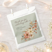 Sachets En Papier Fleur sauvage Sage Green Baby shower Boho  Rustiqu (Coupé)