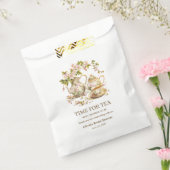 Sachets En Papier Fleur Teapot Time pour Fête des mariées de thé (Scellé)