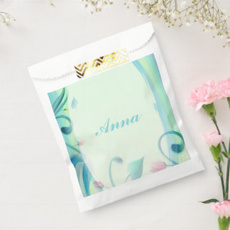 Sachets En Papier Fleurs Bleues Parfaites, Cool