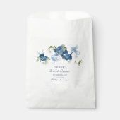 Sachets En Papier Fleurs de Bleu Poussiéreux Eucalyptus Succulent (Devant)