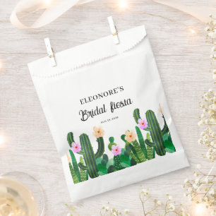 Sachets En Papier Fleurs de cactus  Fiesta de mariage 