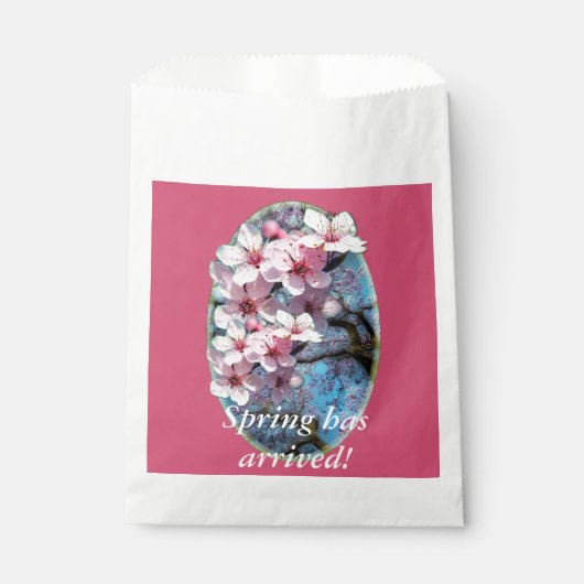 Sachets En Papier Fleurs de cerisiers (Devant)