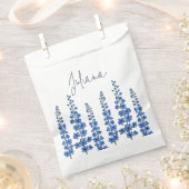 Sachets En Papier Fleurs de Delphinium Bleu de juillet (Coupé)