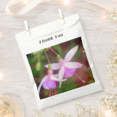 Sachets En Papier Fleurs de Fuschia (Coupé)