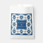 Sachets En Papier Fleurs de mariage du milieu du siècle | Impression (Devant)