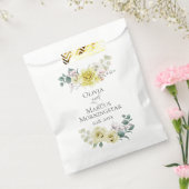 Sachets En Papier Fleurs de Mariage Sunny Cheery Jaune (Scellé)