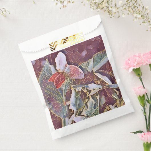SACHETS EN PAPIER FLEURS DE POIS DOUCES (Scellé)