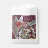 SACHETS EN PAPIER FLEURS DE POIS DOUCES (Devant)