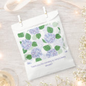 Sachets En Papier Fleurs d'Hortensia (Coupé)