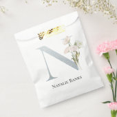 Sachets En Papier Floral blanc le plus doux (Scellé)