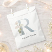 Sachets En Papier Floral blanc le plus doux (Coupé)
