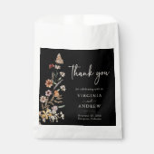 Sachets En Papier Floral Boho Mariage (Devant)