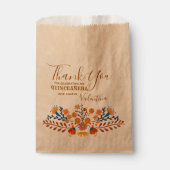 Sachets En Papier Floral mexicain Ouest Terre Tone Boho Quinceanera (Devant)