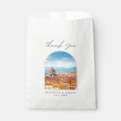 Sachets En Papier Florence Wedding Favor Italie Photo Merci (Devant)