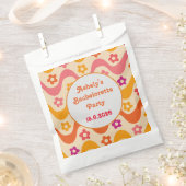 Sachets En Papier Folle et fiancée Fête de bachelorette rétro des an (Coupé)