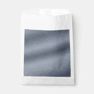 Sachets En Papier Fond élégant en acier brossé faux