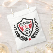 Sachets En Papier Football (Coupé)