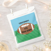 Sachets En Papier Football 4e année de bas anniversaire (Coupé)