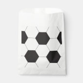 Sachets En Papier Football Thème Anniversaire (Devant)
