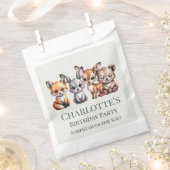 Sachets En Papier Forêt neutre Animal mignon Woodland Parti de l'enf (Coupé)