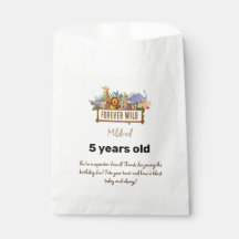 Forever Wild Birthday Favoriser sac