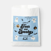 Sachets En Papier Four Ever Éffrayant Bleu Halloween 4e fête d'anniv (Devant)