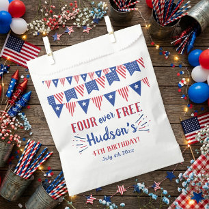 Sachets En Papier Four Ever Free ! Fête du 14 juillet Anniversaire 4