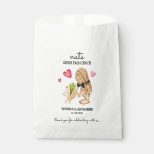 Sachets En Papier Fous l'un de l'autre Merci Cadeau de mariage