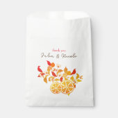 Sachets En Papier Fraîcheur Citrus Foliage Mariage (Devant)