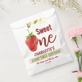 Sachets En Papier Fraise UN premier anniversaire (Scellé)