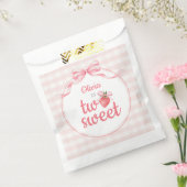 Sachets En Papier Fraises Deux Douces 2ème Anniversaire (Scellé)